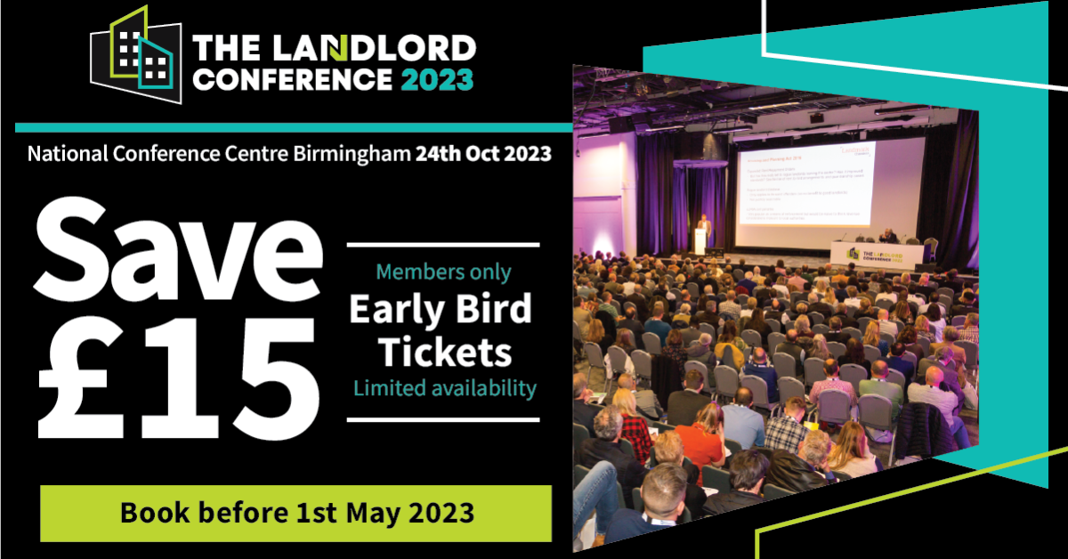 Early bird tickets now on sale for the NRLA Landlord Conference 2023