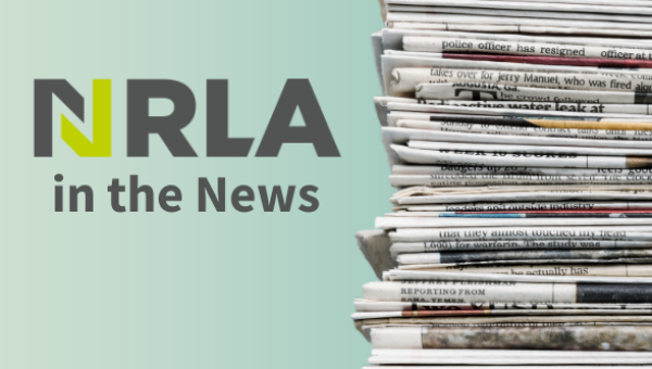 NRLA campaigns work hits the headlines
