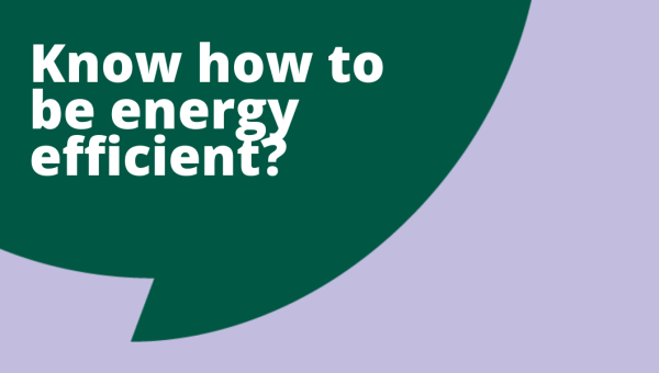 Saving energy - how to support your tenants