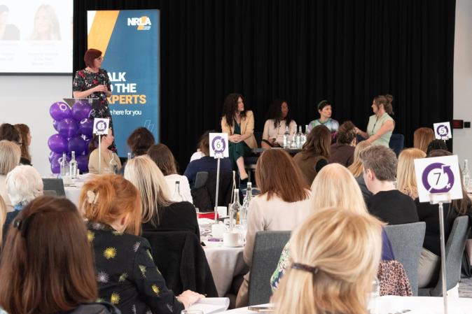 IWD event panel and crowd