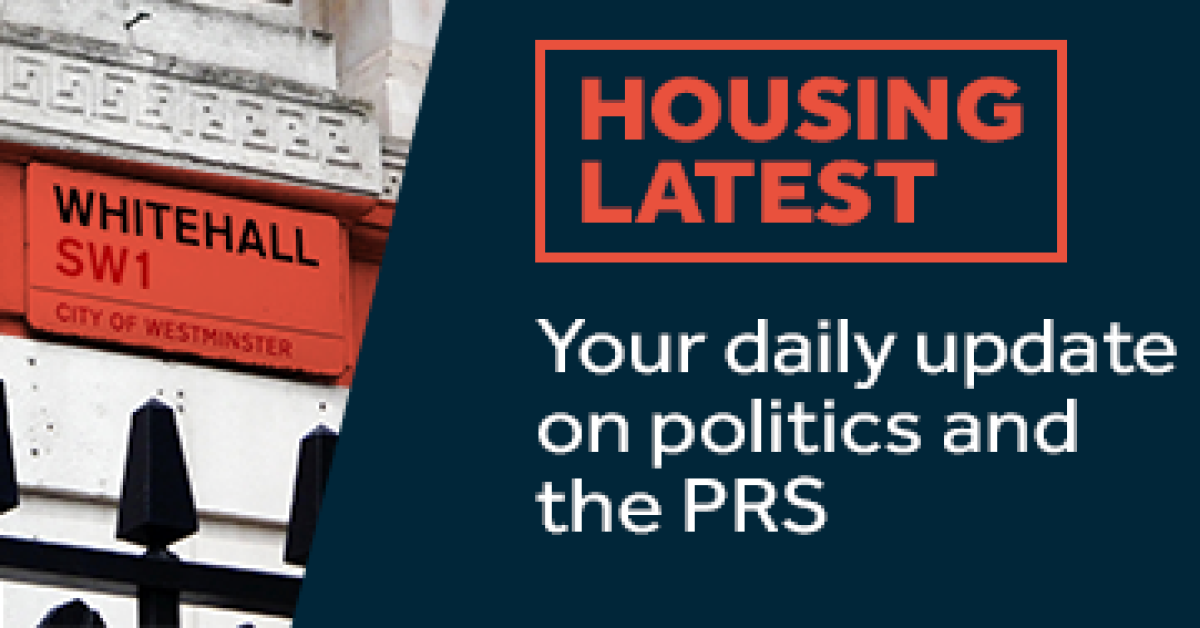 Today in politics: Renters' Reform Bill, referencing and Covid testing for students
