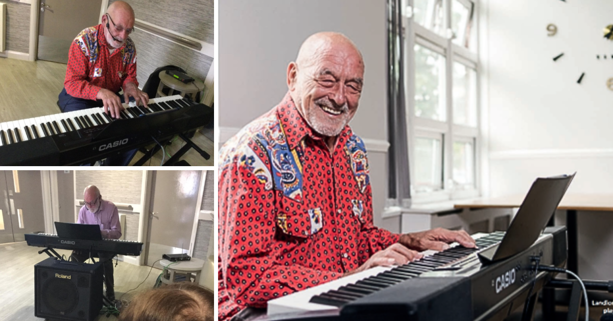 Volunteering day: Landlord Tom hitting all the right notes