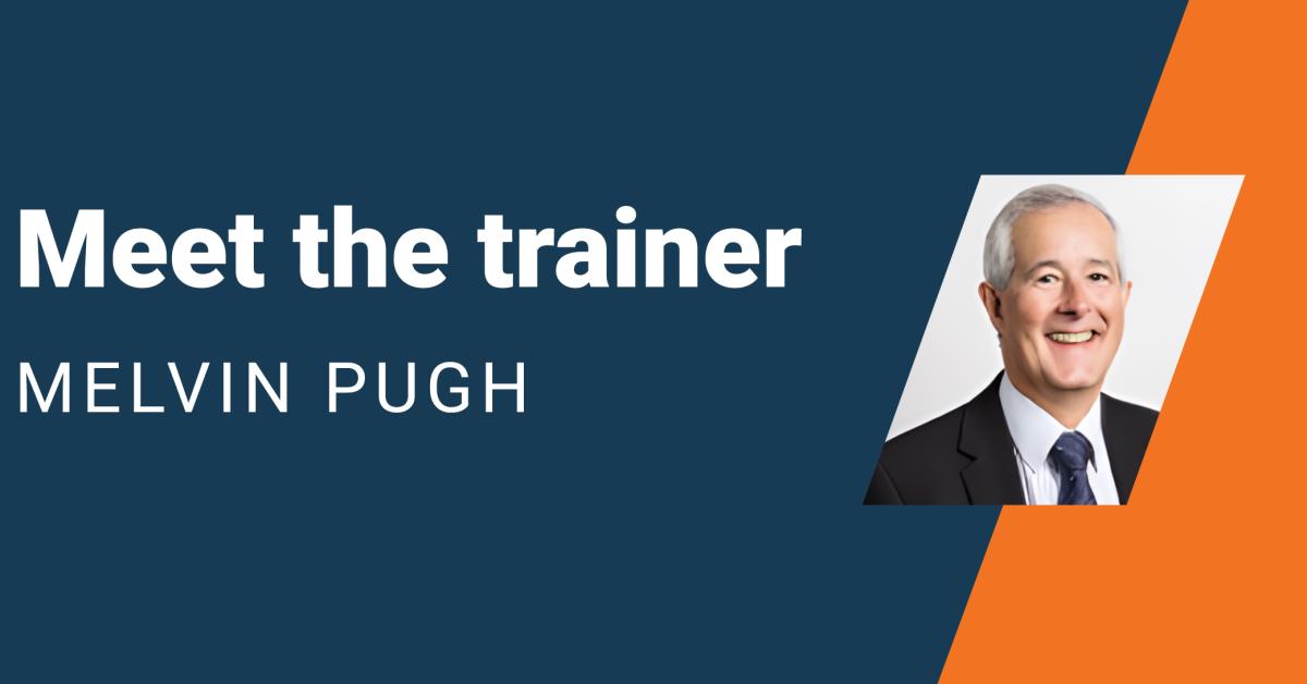 Meet the Trainer: Melvin Pugh