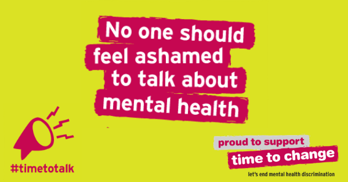 It's Time to Talk Mental Health
