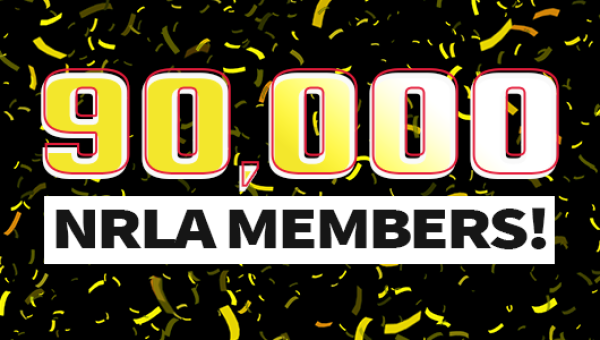 NRLA membership hits the 90,000 mark