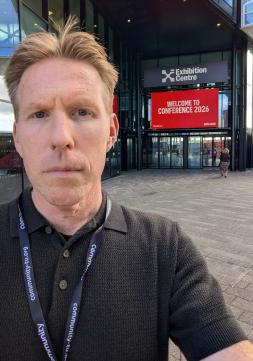 Chris Norris at Labour conference