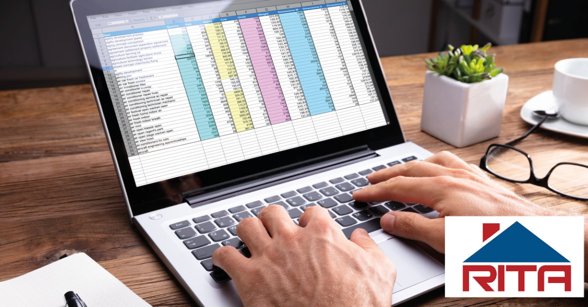 Landlord's company record keeping spreadsheet