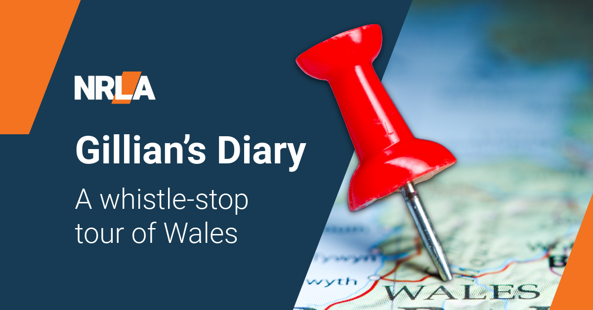 Gillian’s diary: A whistlestop tour meeting Welsh landlords
