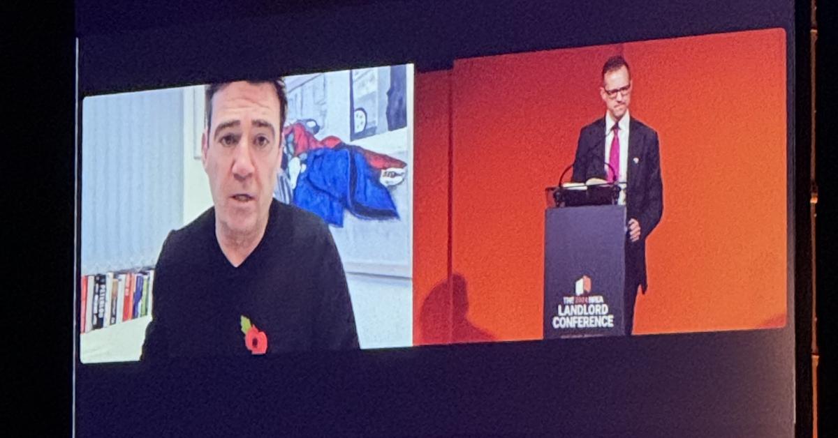 Burnham tells landlords housing is the ‘single best investment that the UK can make’