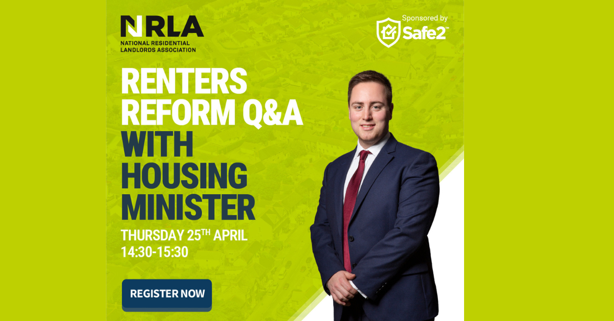 Renters (Reform) Bill: Housing Minister to deliver exclusive member event
