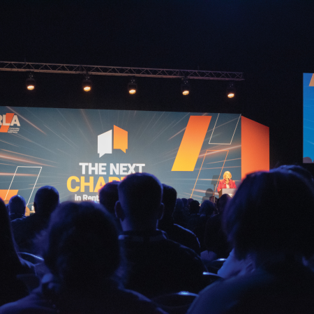 The crowd at the NRLA UK Housing Conference 2025