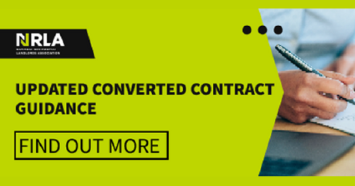 Updated converted contracts guidance for landlords in Wales