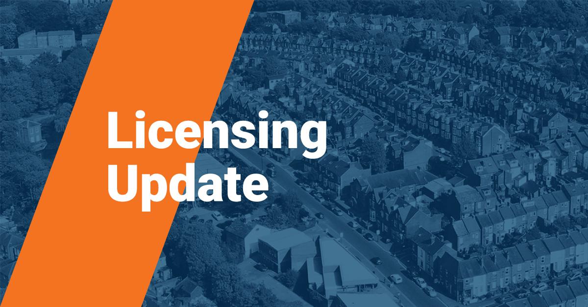 Your licensing blog for August