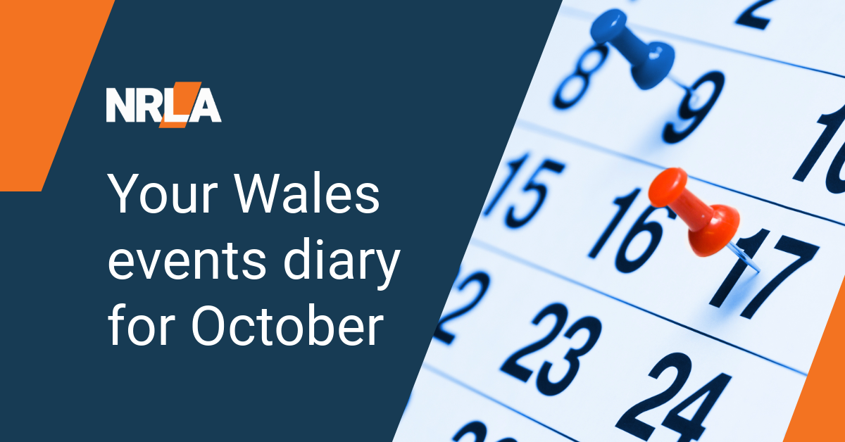 Your events diary for Wales